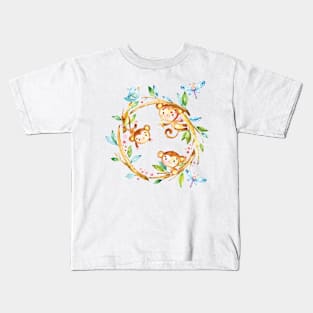 Monkeys Kids T-Shirt